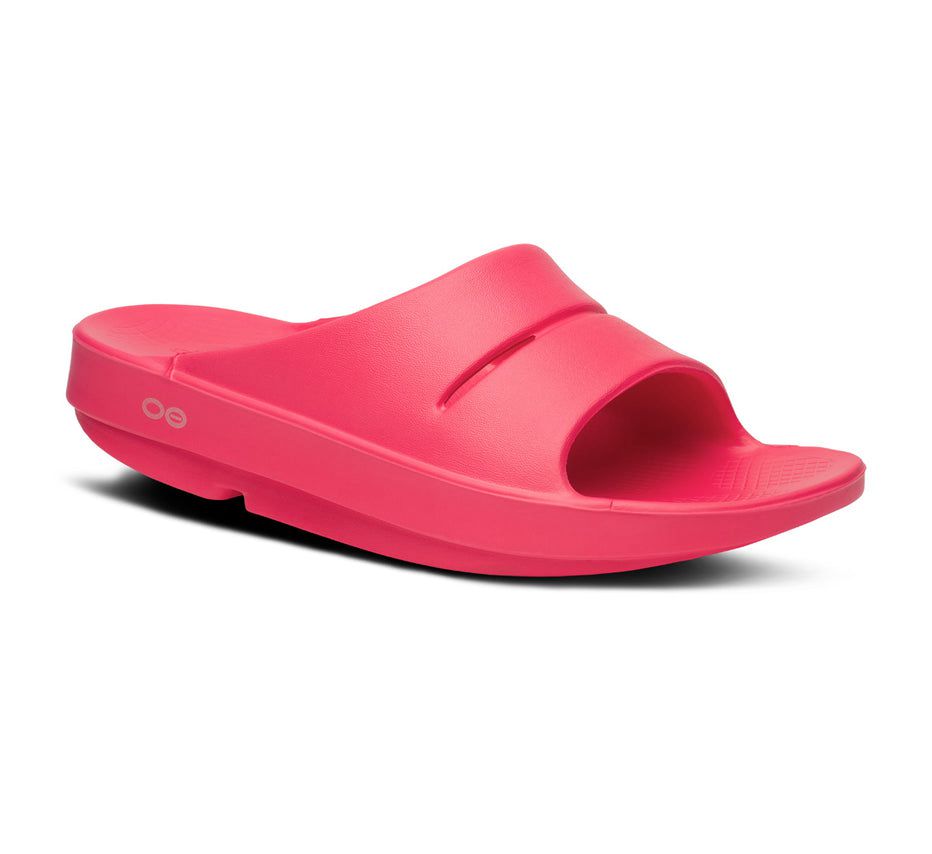 Oofos Ooahh - Women's Slide Coral - Canada ( WTYO-68793 )